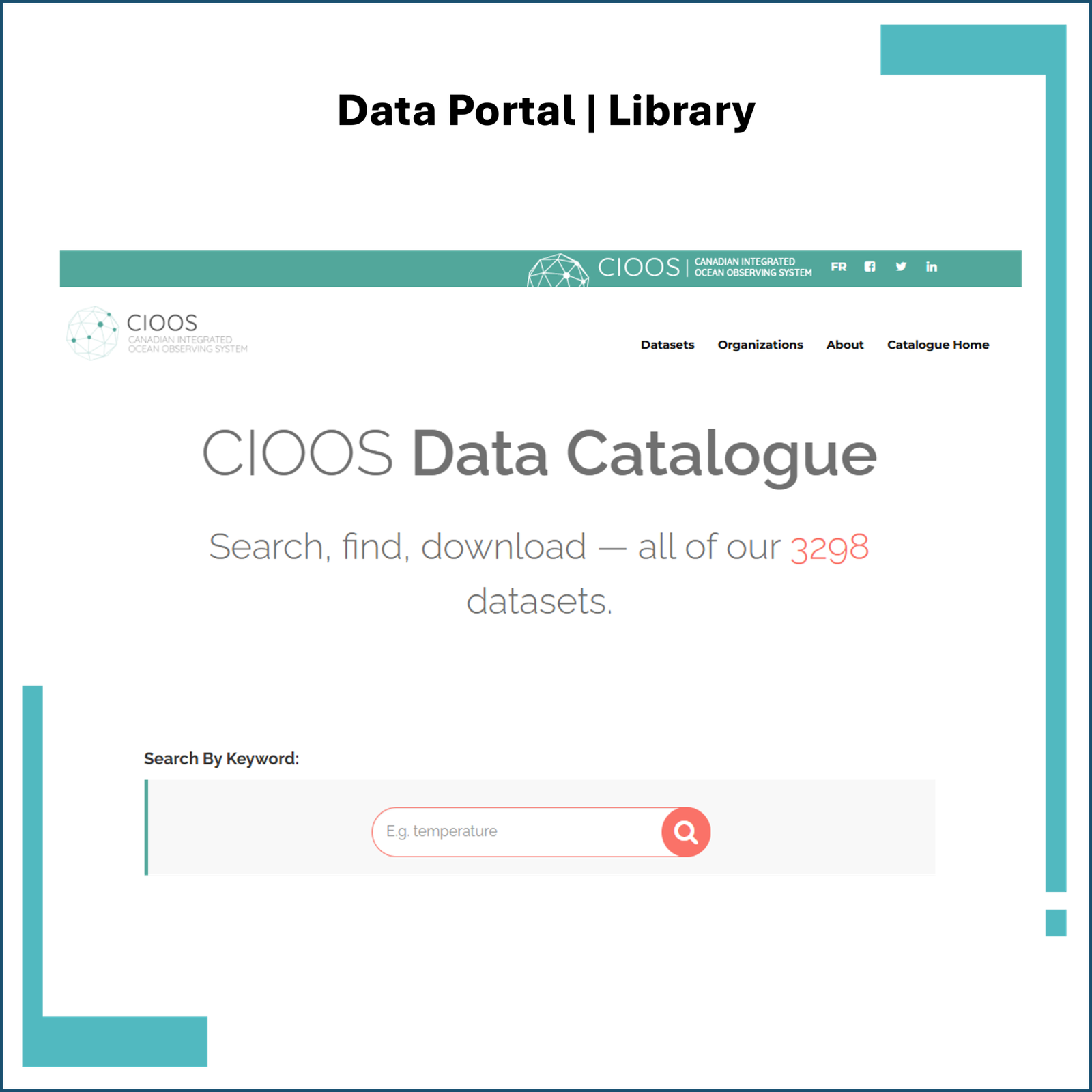 CIOOS Data Catalogue