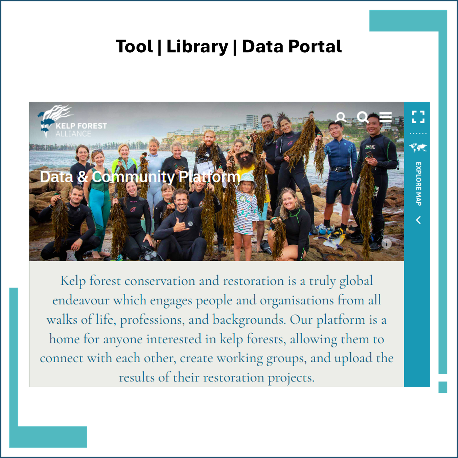Kelp Forest Alliance: Data & Community Platform