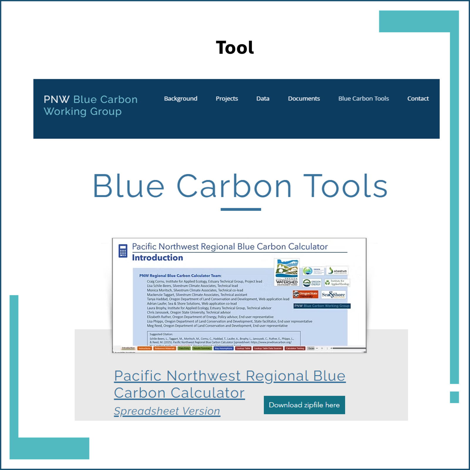 Pacific Northwest Regional Blue Carbon Calculator