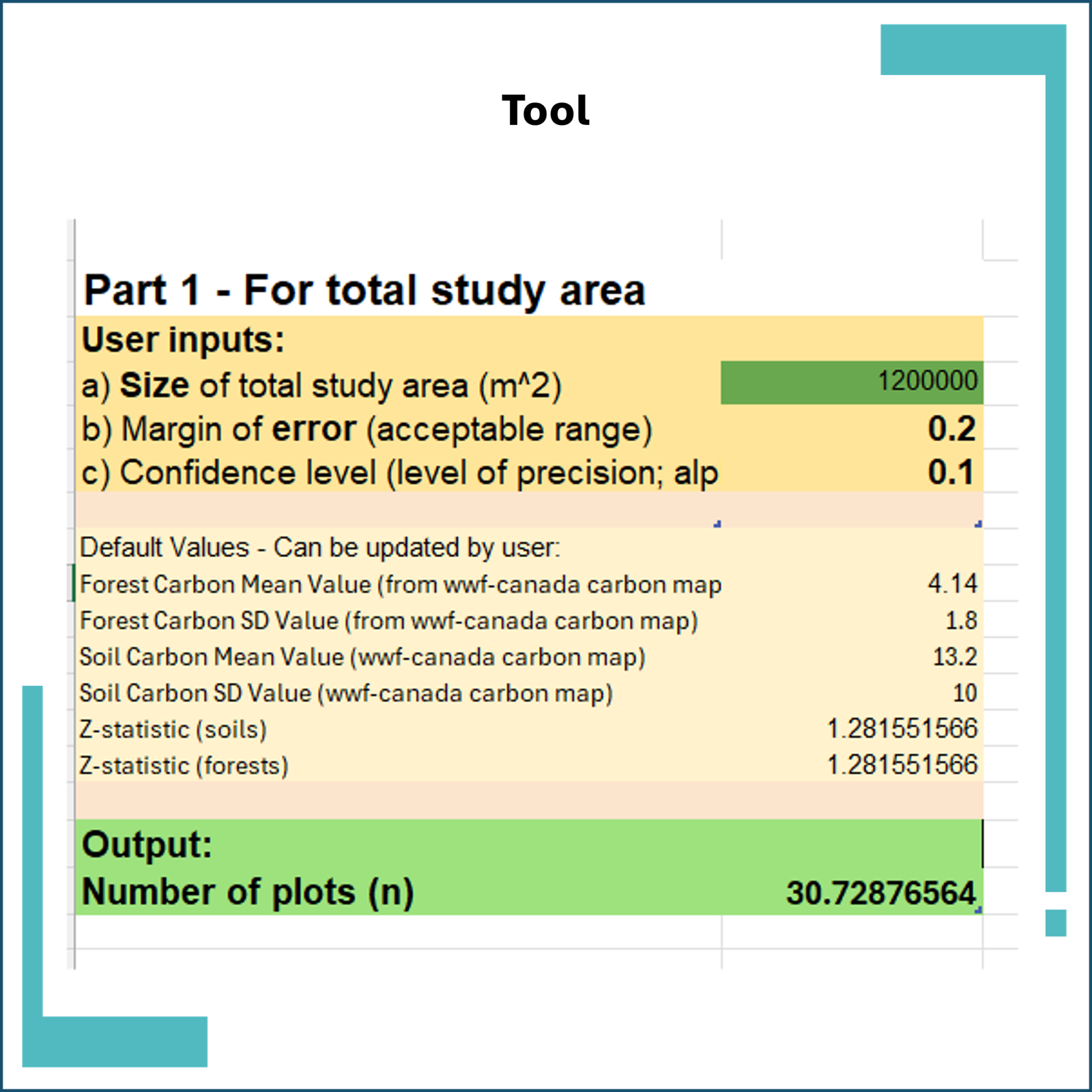 Blue Carbon Sampling Tool: Sample Allocation Calculator