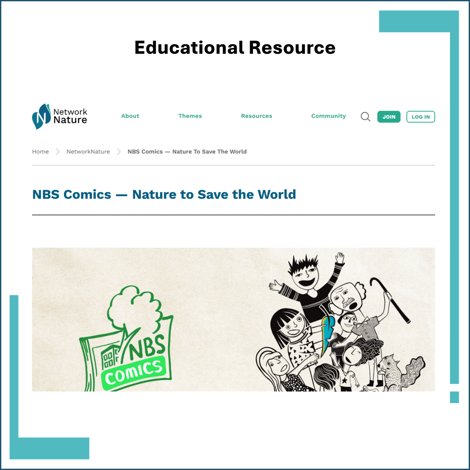 NBS Comics: Nature to Save the World