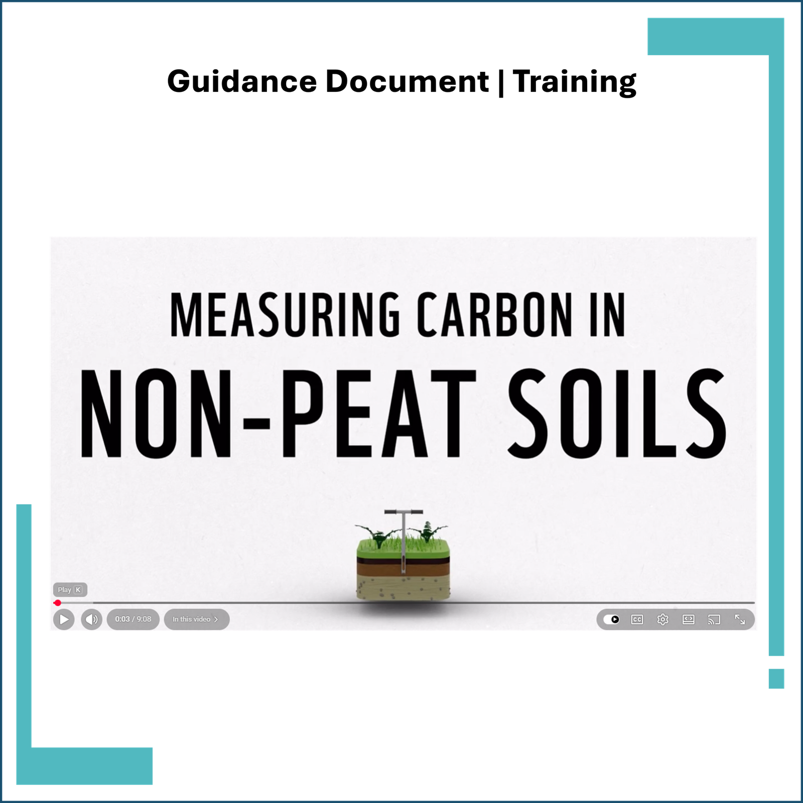 Measuring Carbon in Non-peat Soils: Video