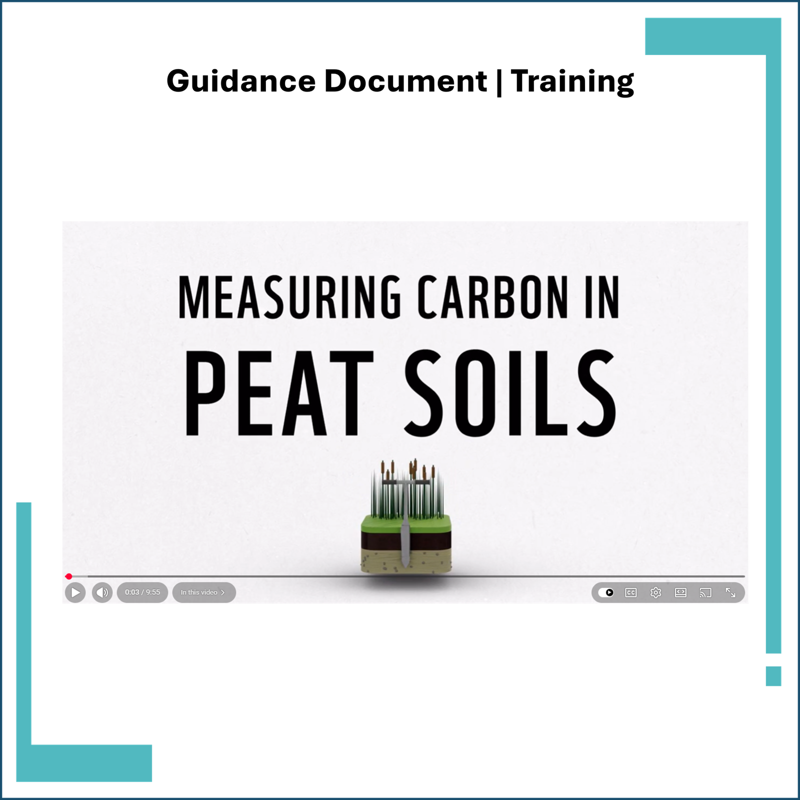 Measuring Carbon in Peat Soils: Video